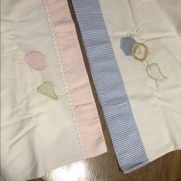 Vintage standard size pillow cases lot of 6 w vintage lace tatted crocheted old - Picture 4 of 12